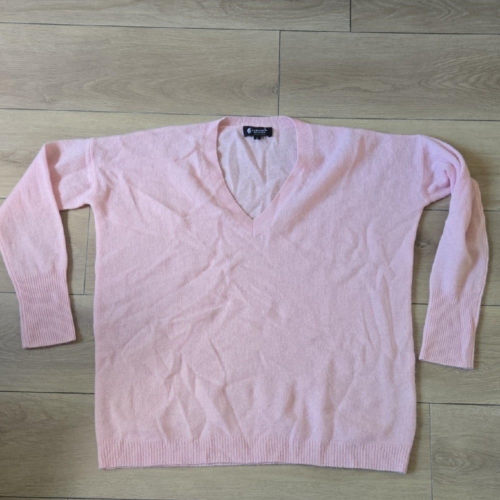 NWOT CASHMERE BOUTIQUE Oversized Cashmere Sweater Sz S
